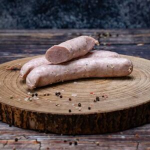 Kiełbasa biała z szynki parzona